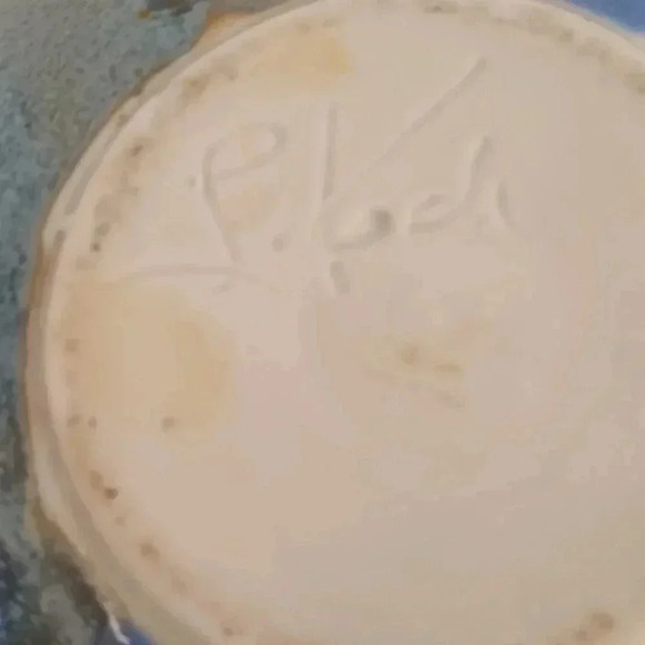 Authentic Lisa Koch studio art pottery dish with lid signed - Picture 5 of 7